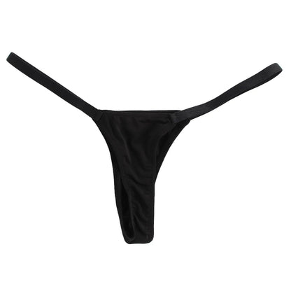 Tanga soie de lait — Coton taille basse stretch