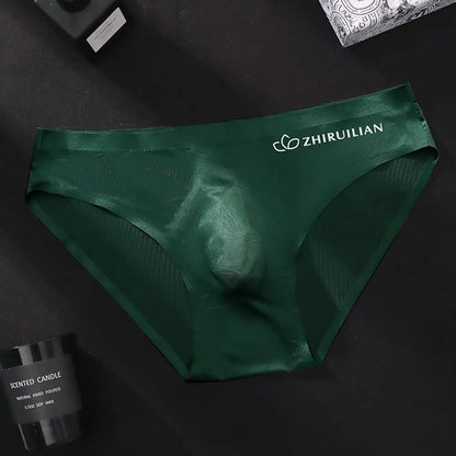 Slip homme ice silk — Taille basse ultra-fin sans coutures