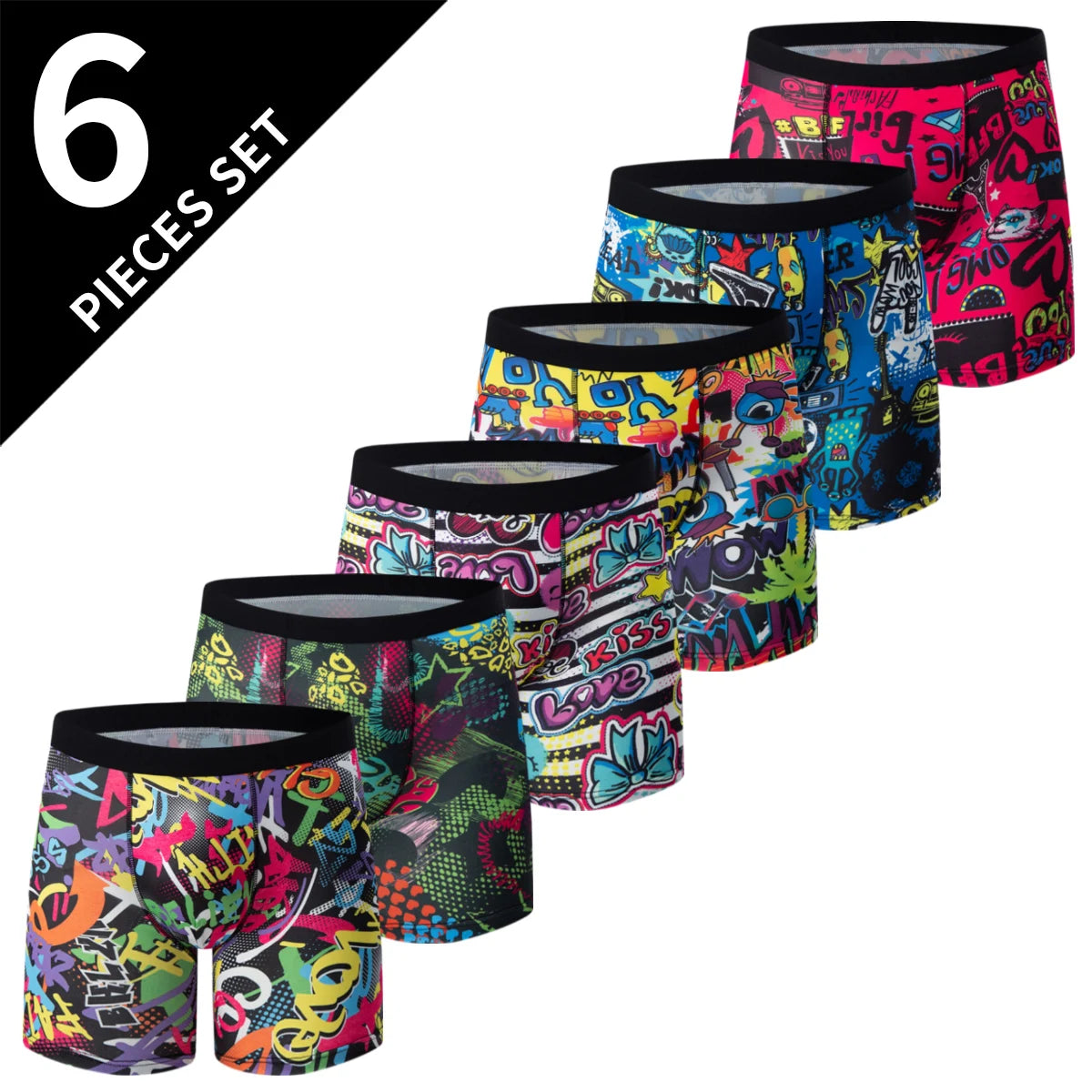 Lot Shorts Longs Boyshort Sport - Respirants M-XL - Nos Petits KIFF
