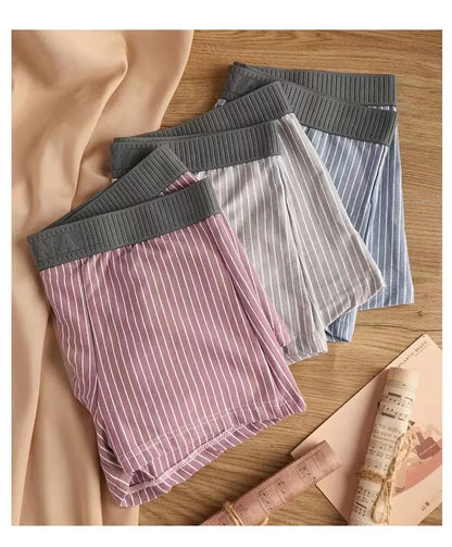 Boxer Coton Rayé U-Convex Plus Size - L à 6XL - Nos Petits KIFF