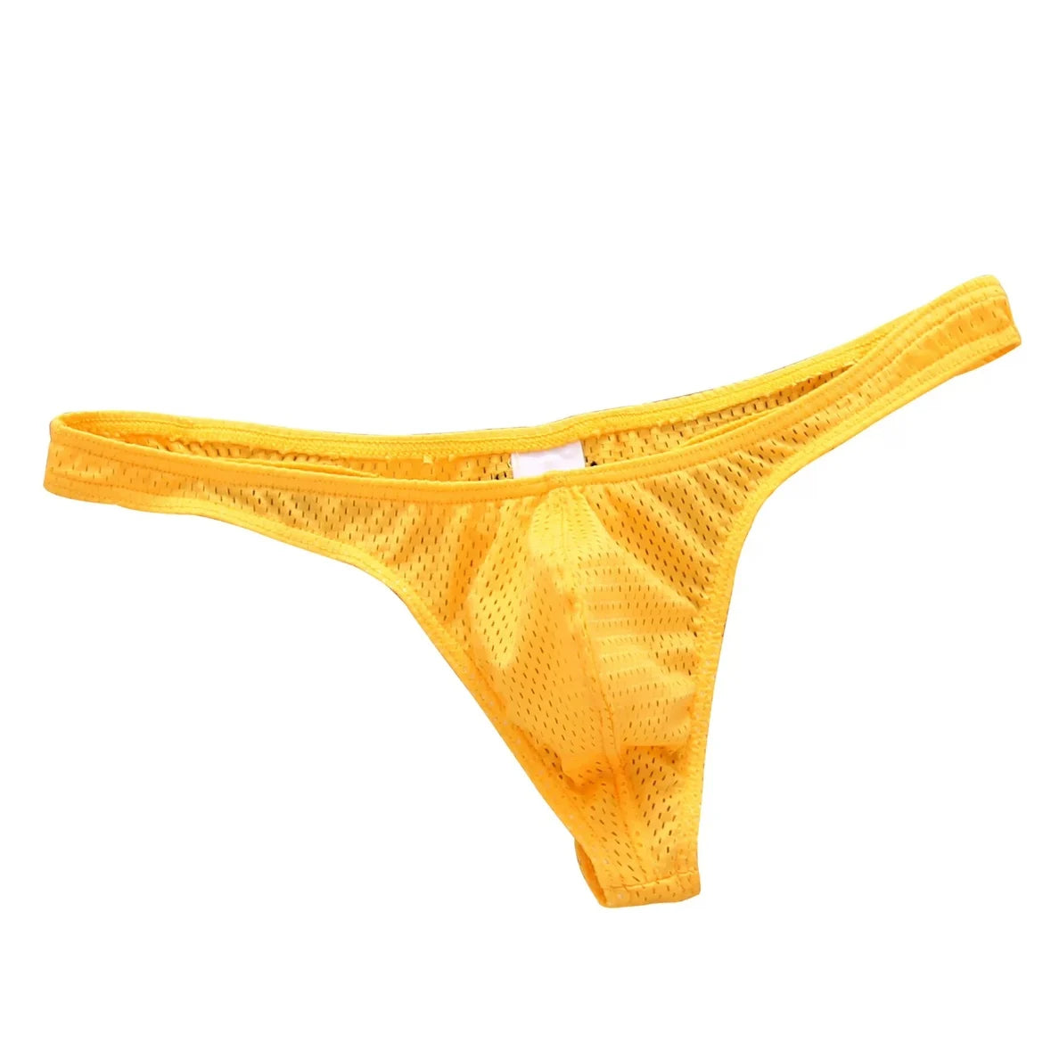 String homme G-string taille basse — Poche U respirant couleur unie sexy