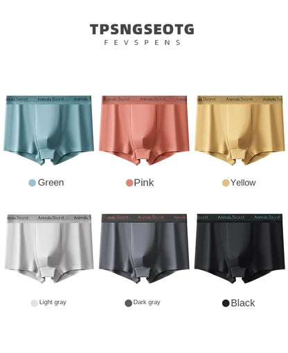 1 Pcs Underwear Men's Boxer Shorts Sexy Panties Cotton Boxers Man Underpants Male Shorts Homme U Convex Lingerie Free Shipping