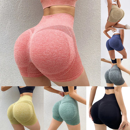 Women's Sports Shorts, New Cycling Jogging Fitness High Waist Push Up Gym Shorts, Leggings, Women's Yoga Clothing
