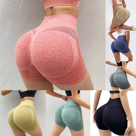 Short Sport Taille Haute Push-Up - Cyclisme & Yoga S/M-L/XL - Nos Petits KIFF