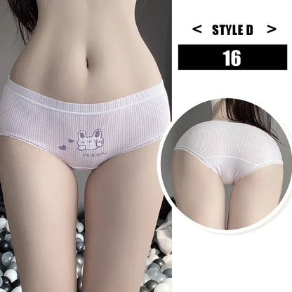 Culotte Femme Style Kawaii Anime - Sans Coutures Coton Stretch - Nos Petits KIFF