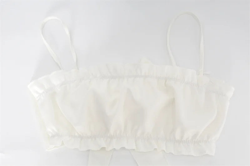 Pyjama 2 Pièces Soie Glacée Sans Manches - Top & Short Été - Nos Petits KIFF