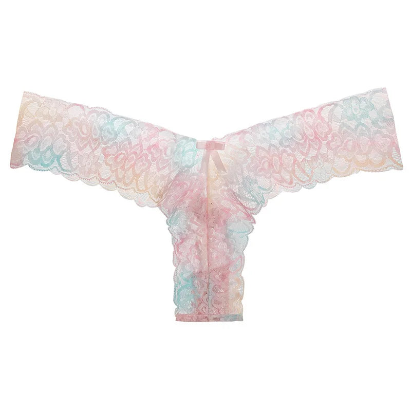 Tanga femme volants — G-string sans coutures invisible taille basse