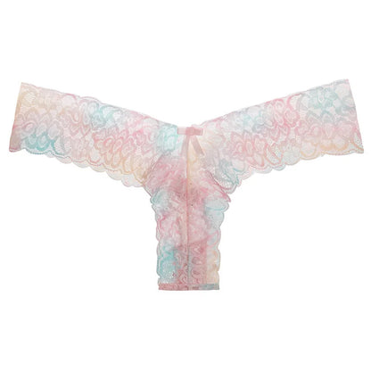 Tanga femme volants — G-string sans coutures invisible taille basse