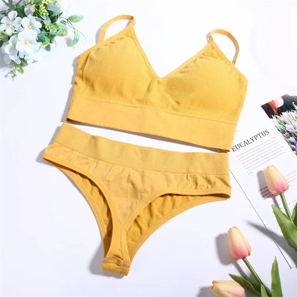 Ensemble Brassiere & Culotte Sport Seamless - 2 Pièces M-L - Nos Petits KIFF