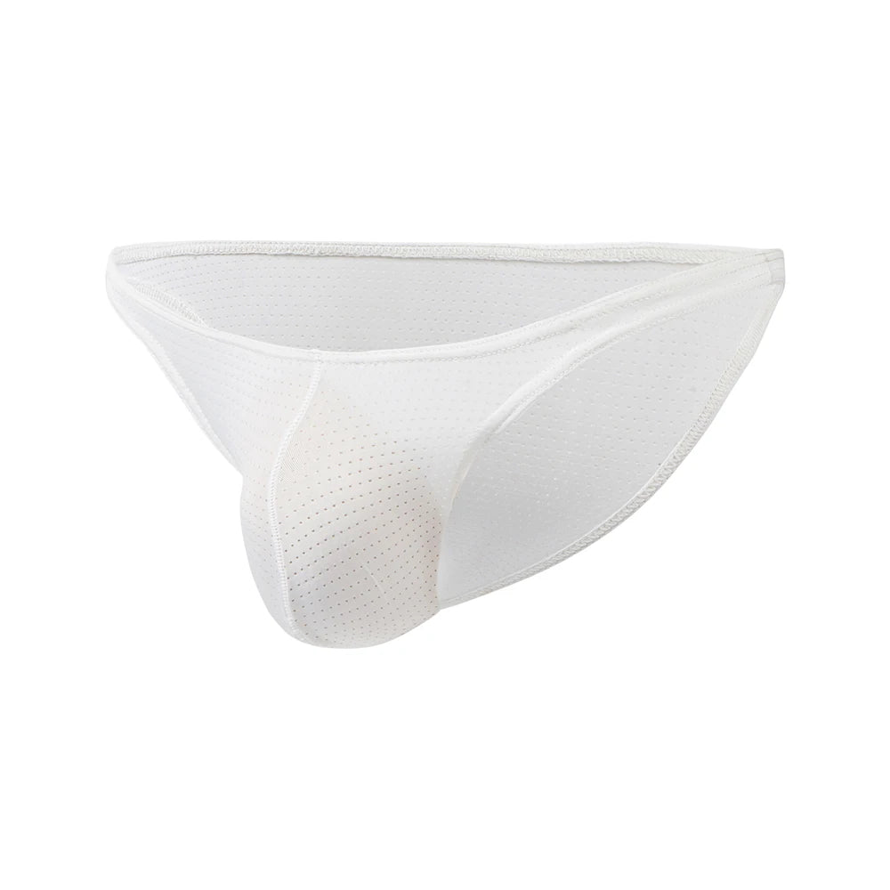 Bikini de bain homme G-string mesh nylon taille basse — M-XL