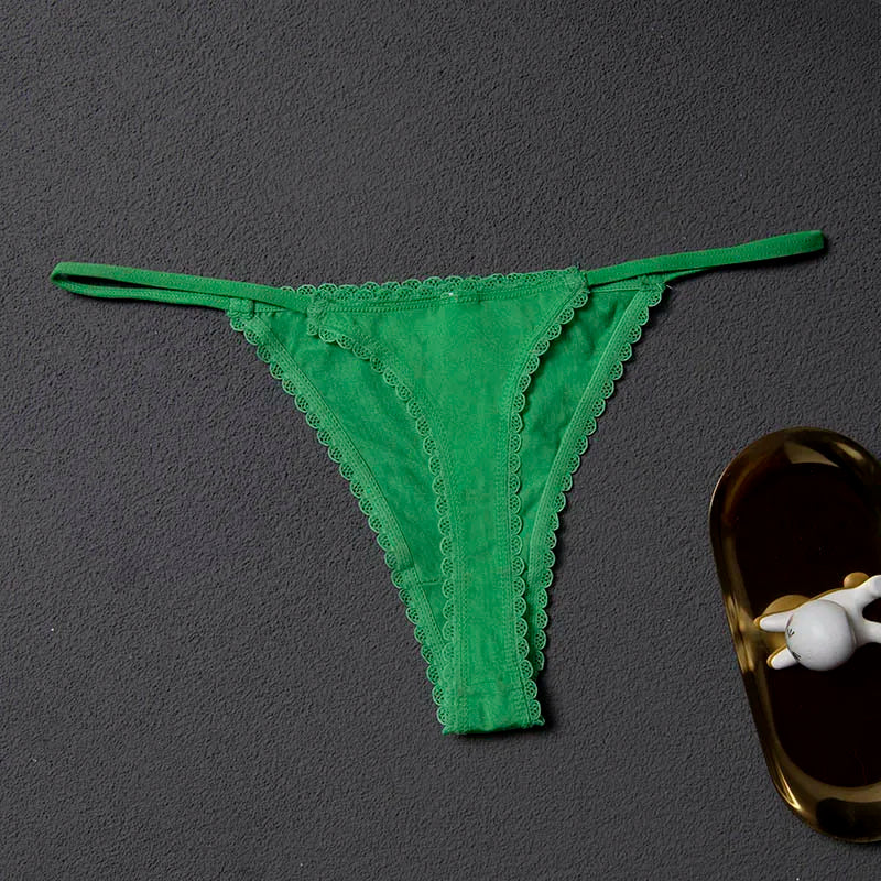 Tanga femme volants — G-string sans coutures taille basse sexy