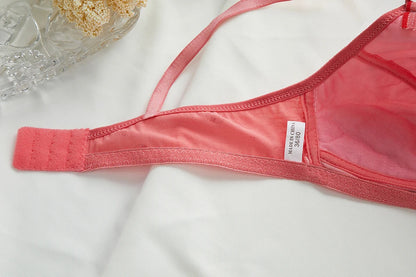 Soutien-gorge sport femme sans armature — 2 rangées de boutons couleur unie