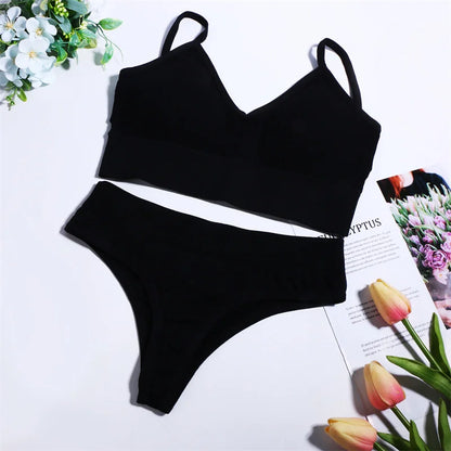 Ensemble Brassiere & Culotte Sport Seamless - 2 Pièces M-L - Nos Petits KIFF