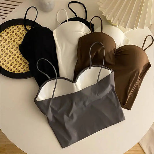 Top Bra Yoga Sans Couture - Dos U & Coussinets - Nos Petits KIFF