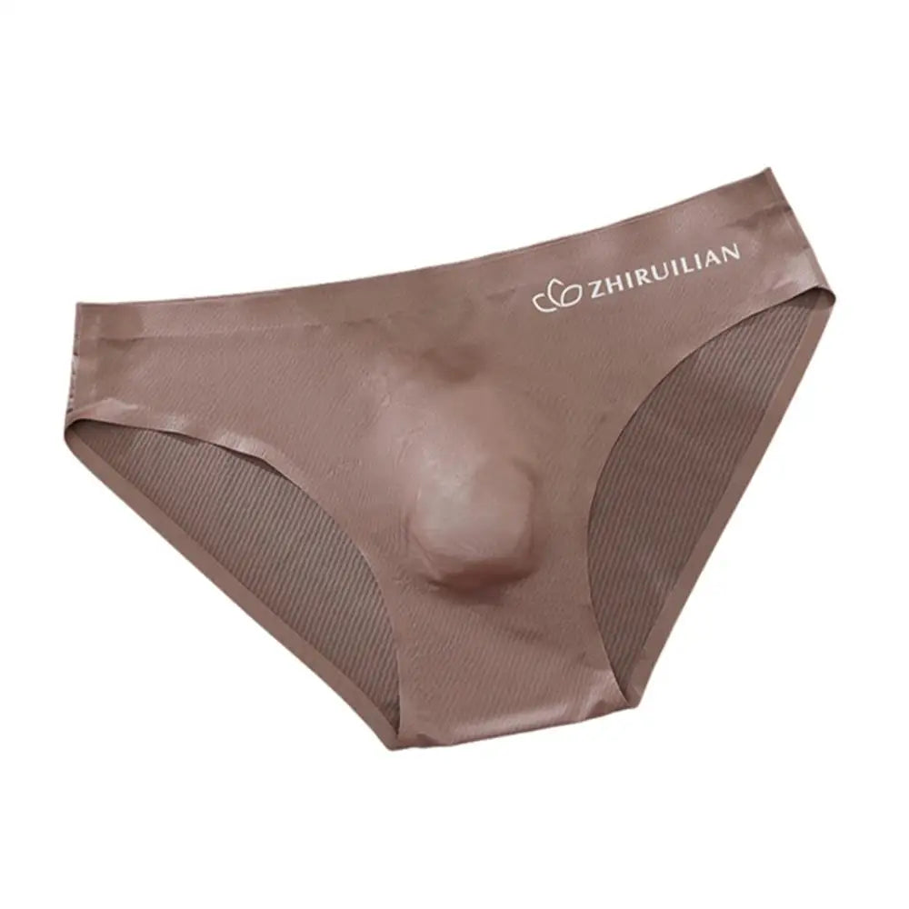 Slip homme ice silk — Taille basse ultra-fin sans coutures