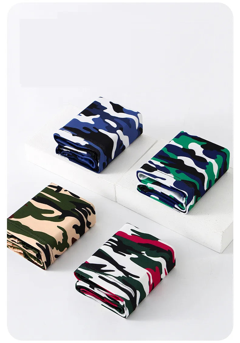 Boxer homme camouflage - Poche U-Convex Respirant - Nos Petits KIFF