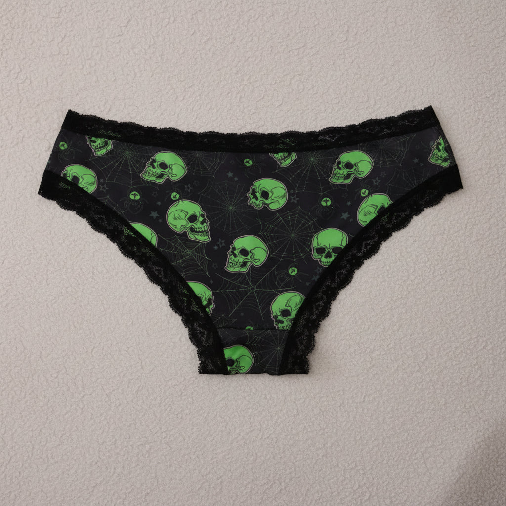 Culotte Imprimée Squelette Halloween - Seamless M-XXL - Nos Petits KIFF