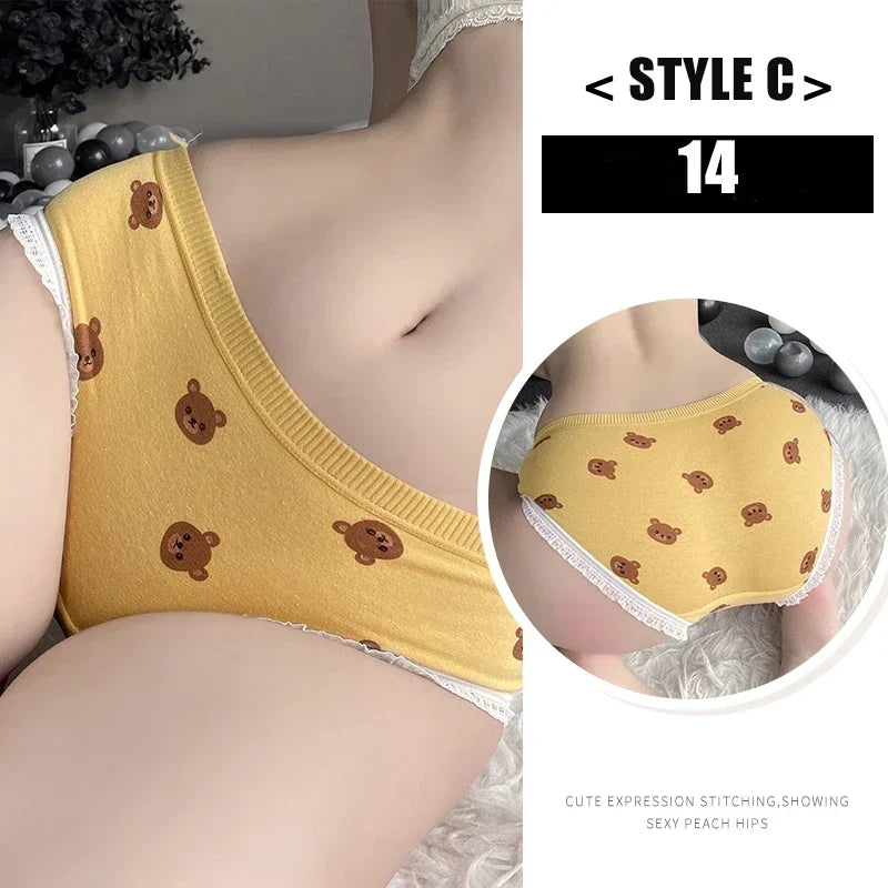 Culotte Femme Style Kawaii Anime - Sans Coutures Coton Stretch - Nos Petits KIFF