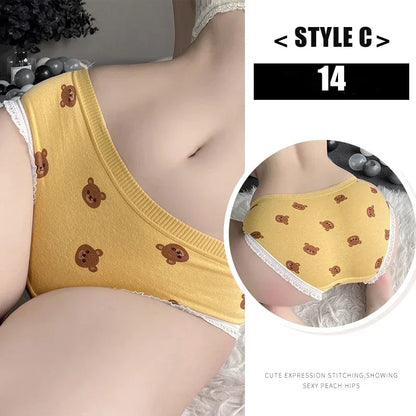 Culotte Femme Style Kawaii Anime - Sans Coutures Coton Stretch - Nos Petits KIFF