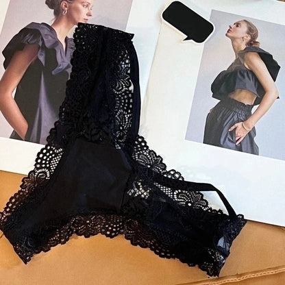 Culotte Seamless Taille Basse - Dentelle Ajournée - Nos Petits KIFF