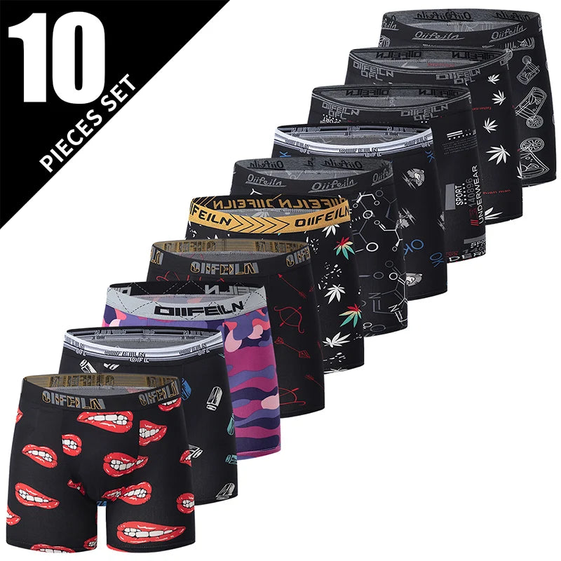 Lot Shorts Longs Boyshort Sport - Respirants M-XL - Nos Petits KIFF