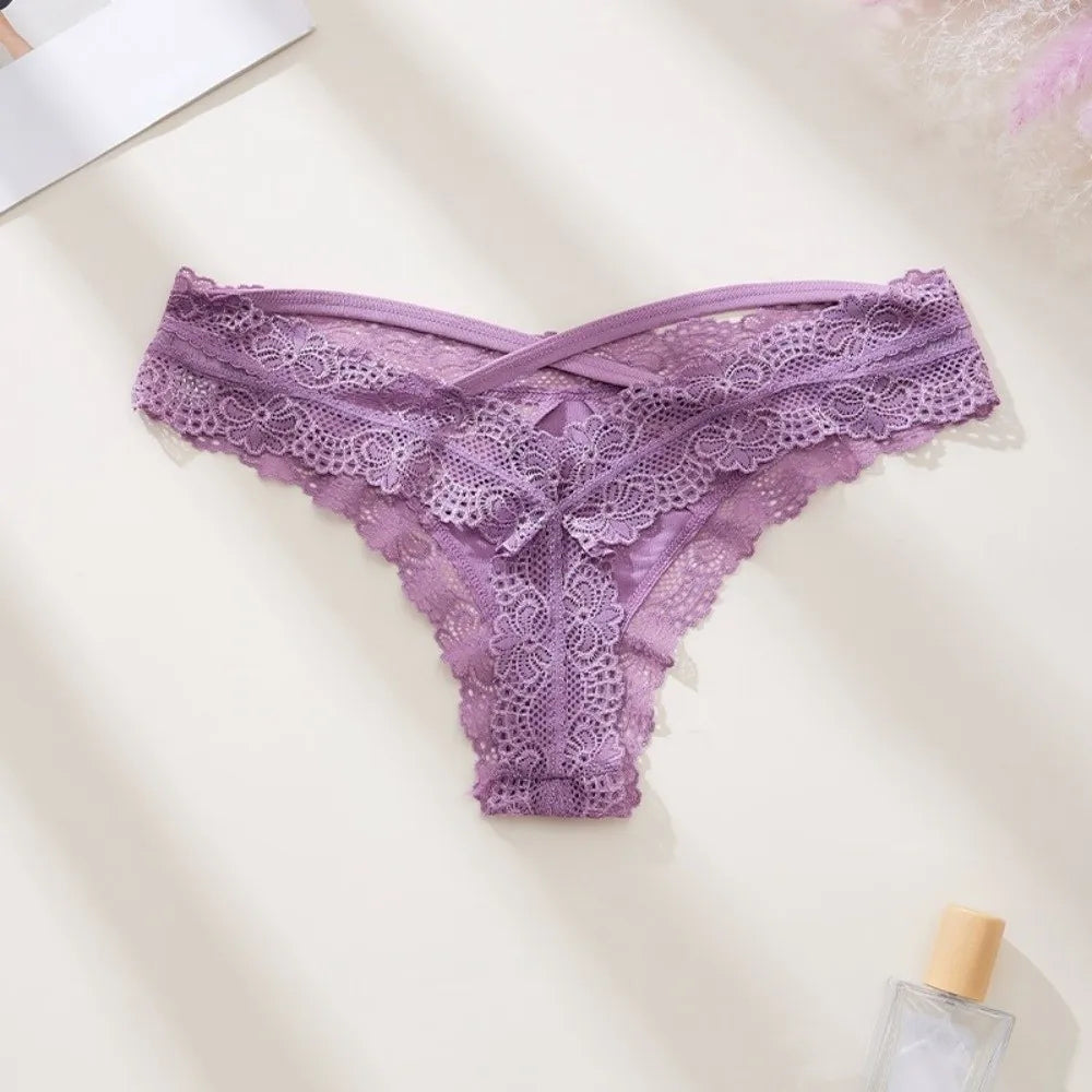 Culotte Seamless Taille Basse - Dentelle Ajournée - Nos Petits KIFF