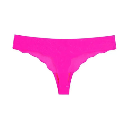 Tanga ice silk seamless V-waist — S-XL