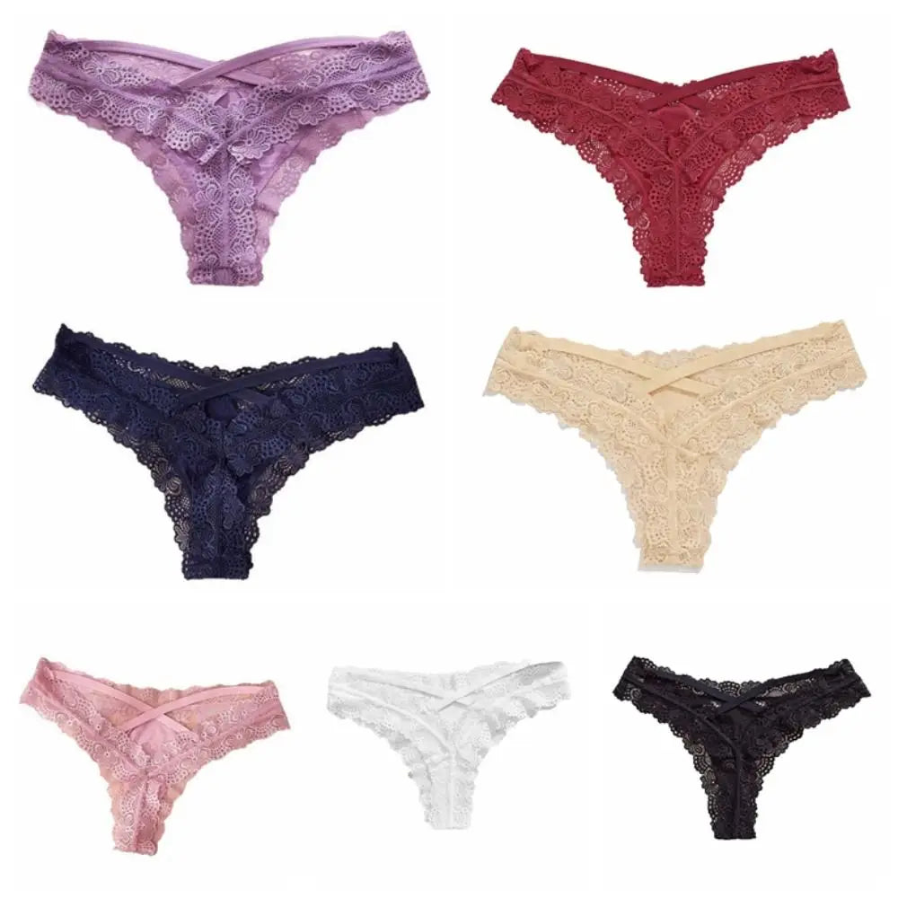 Culotte Seamless Taille Basse - Dentelle Ajournée - Nos Petits KIFF