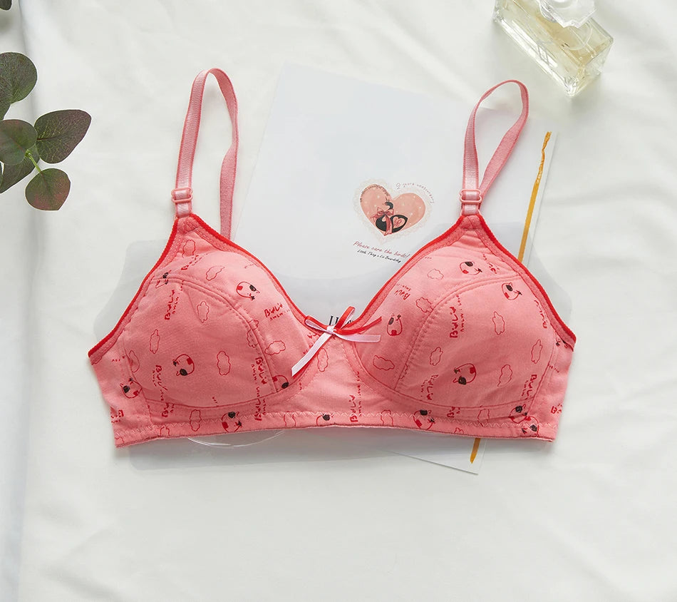 Soutien-gorge sport femme sans armature — 2 rangées de boutons couleur unie