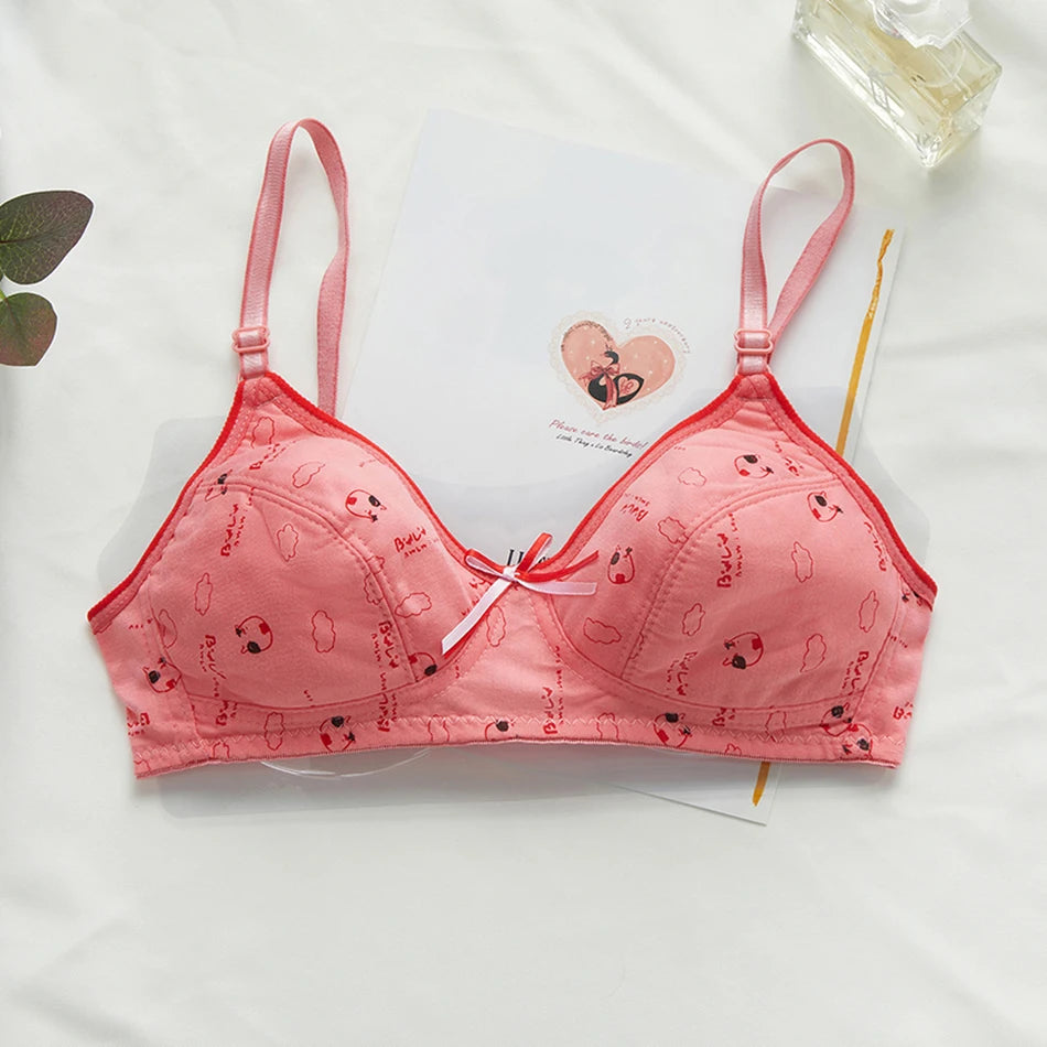 Soutien-gorge sport femme sans armature — 2 rangées de boutons couleur unie