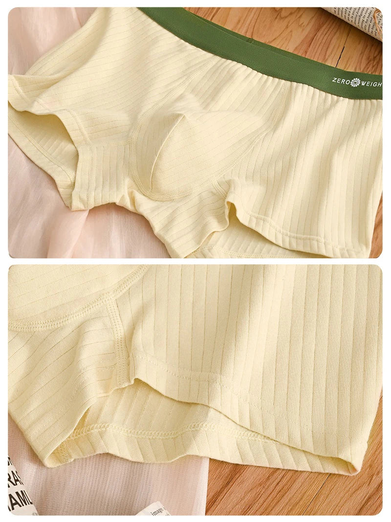 1 Pcs Underwear Men's Boxer Shorts Sexy Panties Cotton Boxers Man Underpants Male Shorts Homme U Convex Lingerie Free Shipping