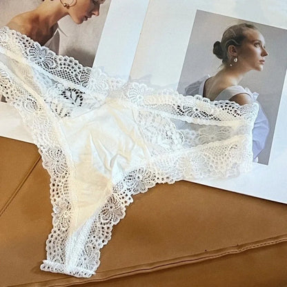 Culotte Seamless Taille Basse - Dentelle Ajournée - Nos Petits KIFF
