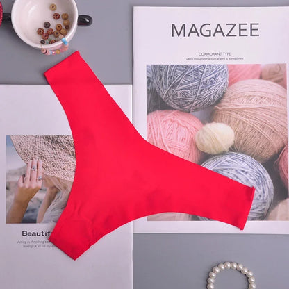 Tanga femme volants invisible — G-string sans coutures sexy lingerie