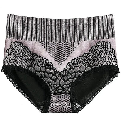 Culotte gainante femme — Taille haute sans coutures push-up fessier
