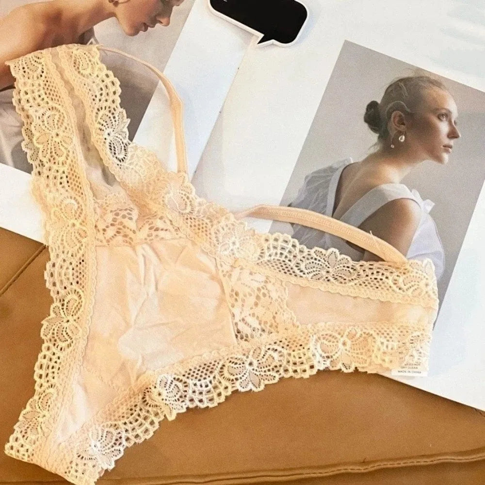 Culotte Seamless Taille Basse - Dentelle Ajournée - Nos Petits KIFF