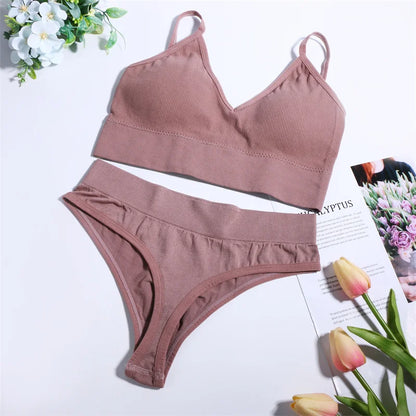 Ensemble Brassiere & Culotte Sport Seamless - 2 Pièces M-L - Nos Petits KIFF