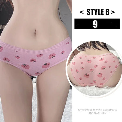 Culotte Femme Style Kawaii Anime - Sans Coutures Coton Stretch - Nos Petits KIFF