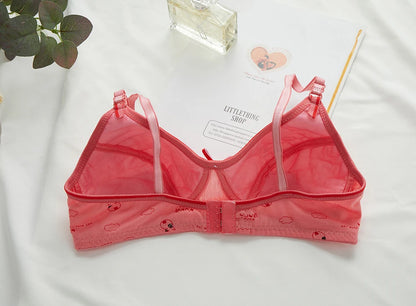 Soutien-gorge sport femme sans armature — 2 rangées de boutons couleur unie