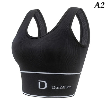 Brassiere sport sans armatures debardeur gainant S-XL