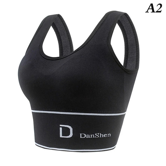 Brassiere sport sans armatures debardeur gainant S-XL