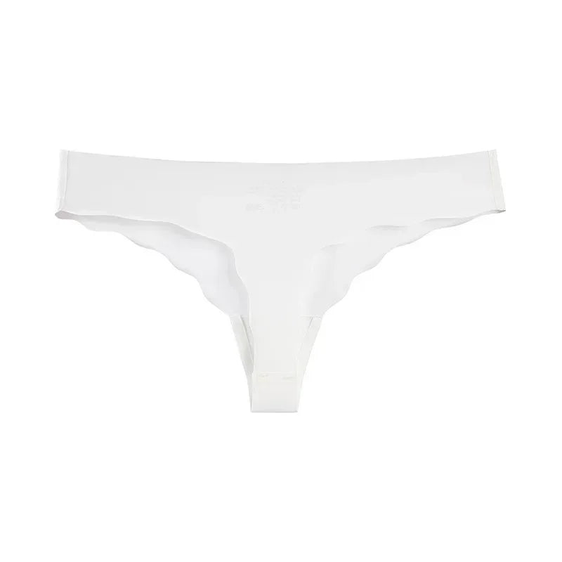 Tanga ice silk seamless V-waist — S-XL