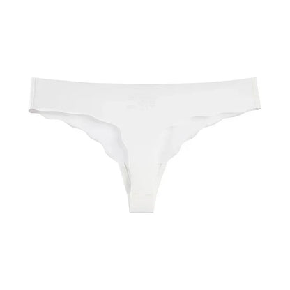 Tanga ice silk seamless V-waist — S-XL
