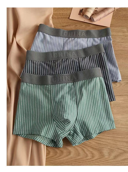 Boxer Coton Rayé U-Convex Plus Size - L à 6XL - Nos Petits KIFF