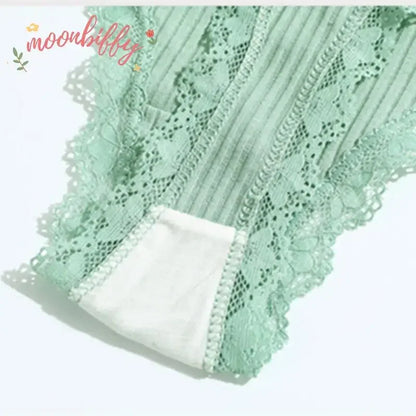Thong coton taille basse couleur unie — S-XL