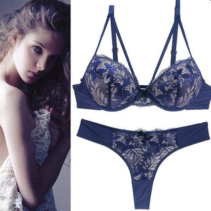 Brassière Dentelle Sexy Sans Épaulettes — Bonnet B-F